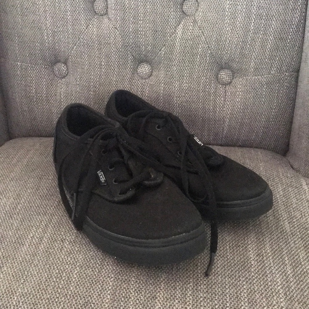 Kids black vans
